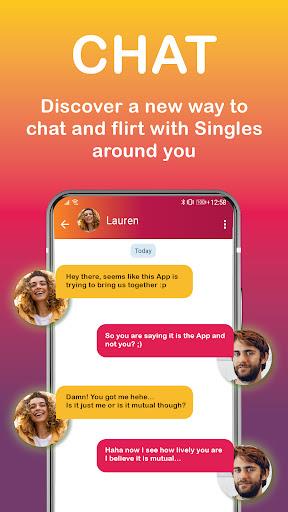 YouFlirt - flirt & chat app स्क्रीनशॉट 1