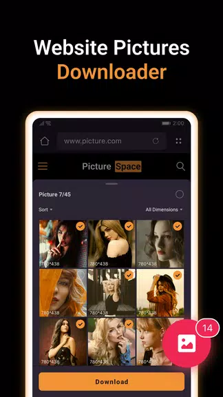 X Video Downloader & Player Capture d'écran 2