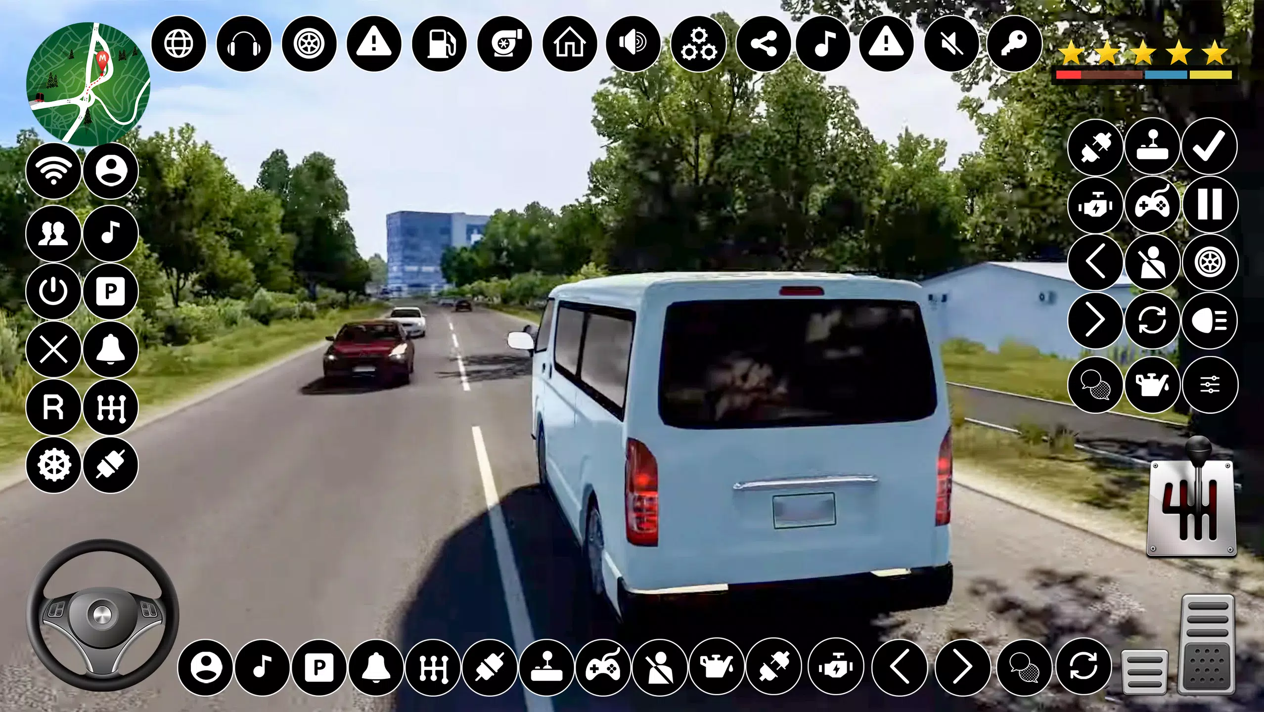 Car Games Dubai Van Simulator स्क्रीनशॉट 2