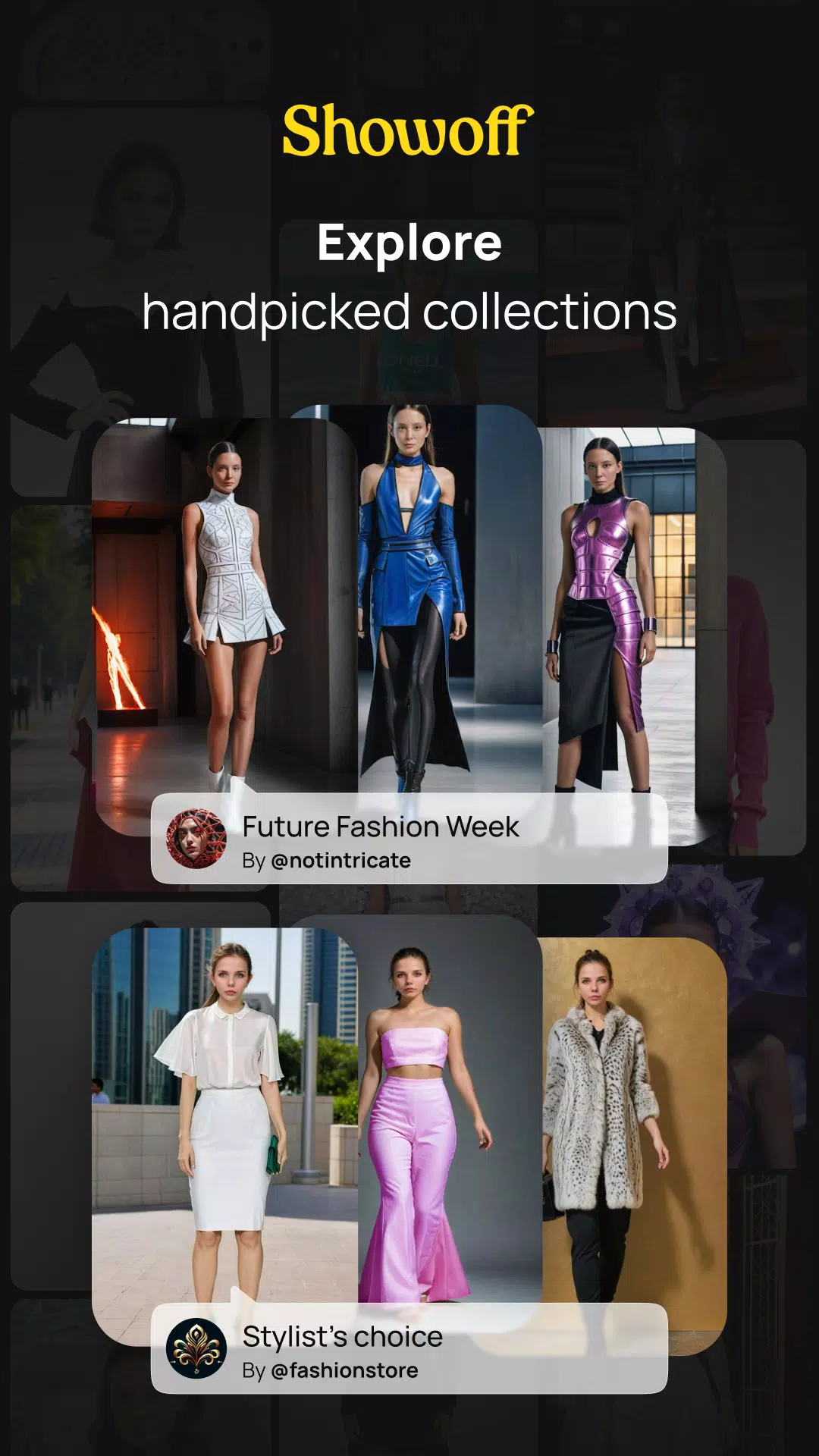 Showoff: create an ideal look 螢幕截圖 1