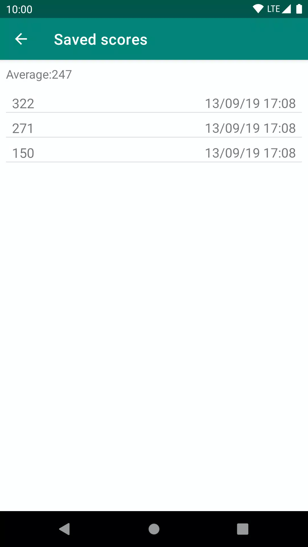 Yatzy score应用截图第1张