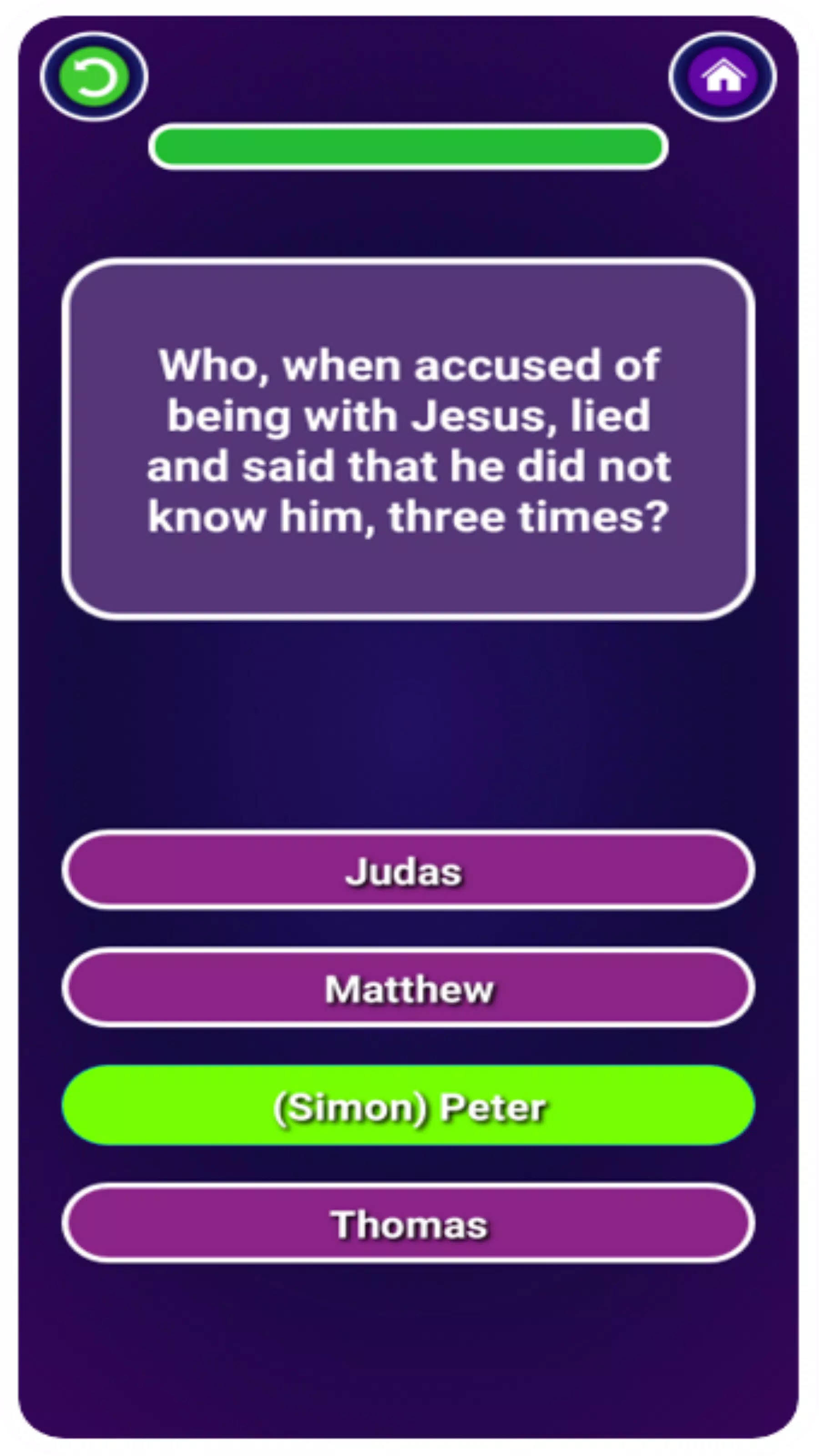 Bible Quiz & Answers 螢幕截圖 2