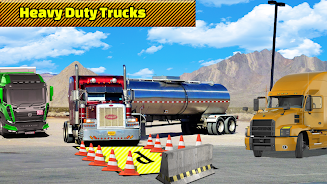 Truck Parking Truck Games Tangkapan skrin 1