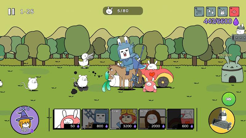 Battle! Bunny : Tower Defense Screenshot 2