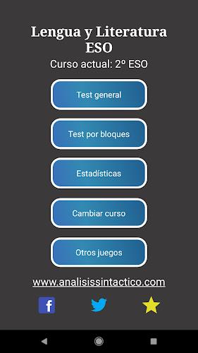 Lengua y Literatura ESO Screenshot 0