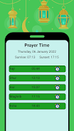 Auto Azan Alarm Prayer Times 螢幕截圖 0