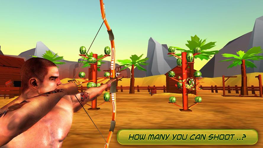 Watermelon Shooting : Archery 螢幕截圖 3