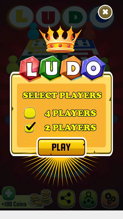 The king ludo 螢幕截圖 1