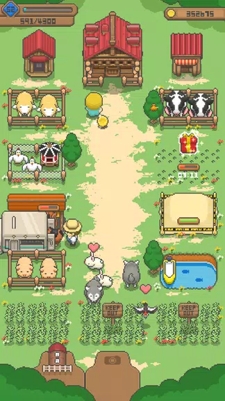 Tiny Pixel Farm - Simple Game Screenshot 1