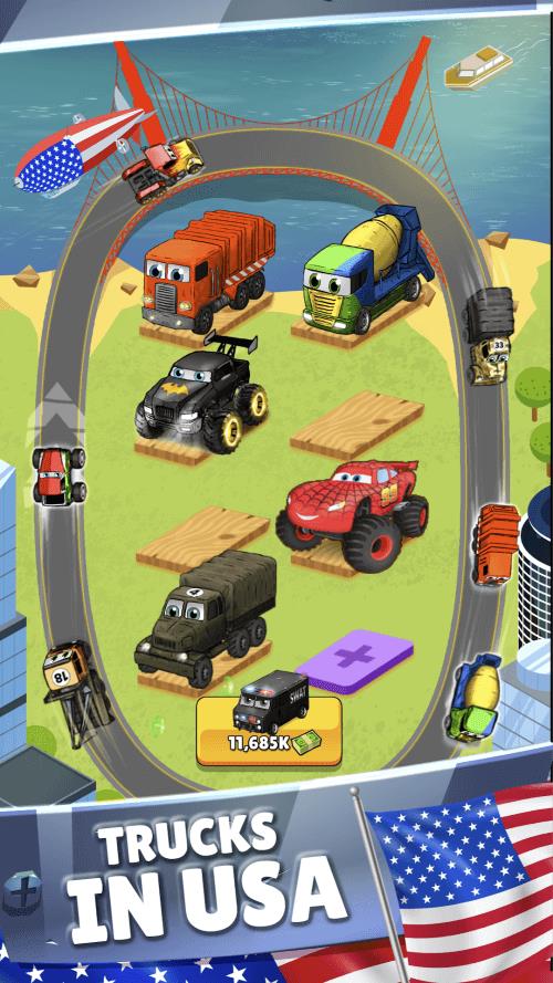 Merge Truck: Monster Truck Screenshot 0