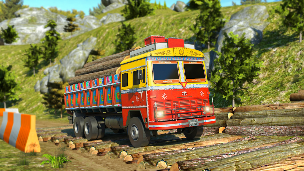 Offroad Indian Truck Simulator Tangkapan skrin 0