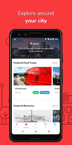 Truckster - Find Food Trucks Zrzut ekranu 1