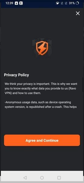 Ravo VPN Screenshot 0