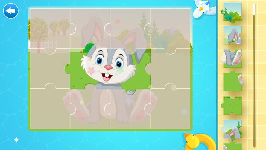 Schermata Baby games - Baby puzzles 2