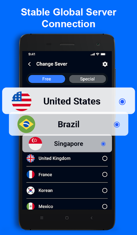 VPN Proxy Master for Privacy & Security スクリーンショット 1