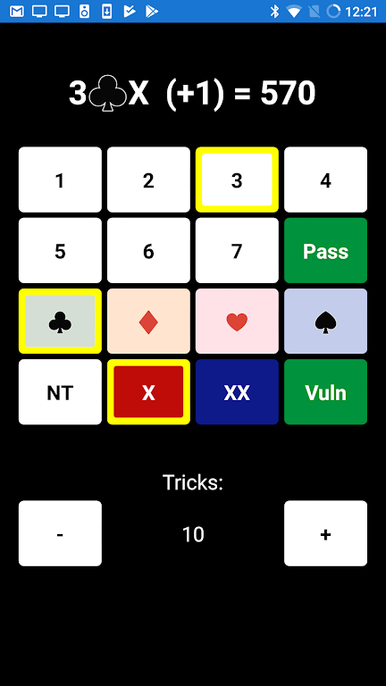 Bridge Scoring Helper ဖန်သားပြင်ဓာတ်ပုံ 0