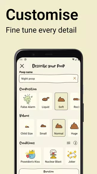 Poopie - Poop Map & Calendar Captura de tela 1