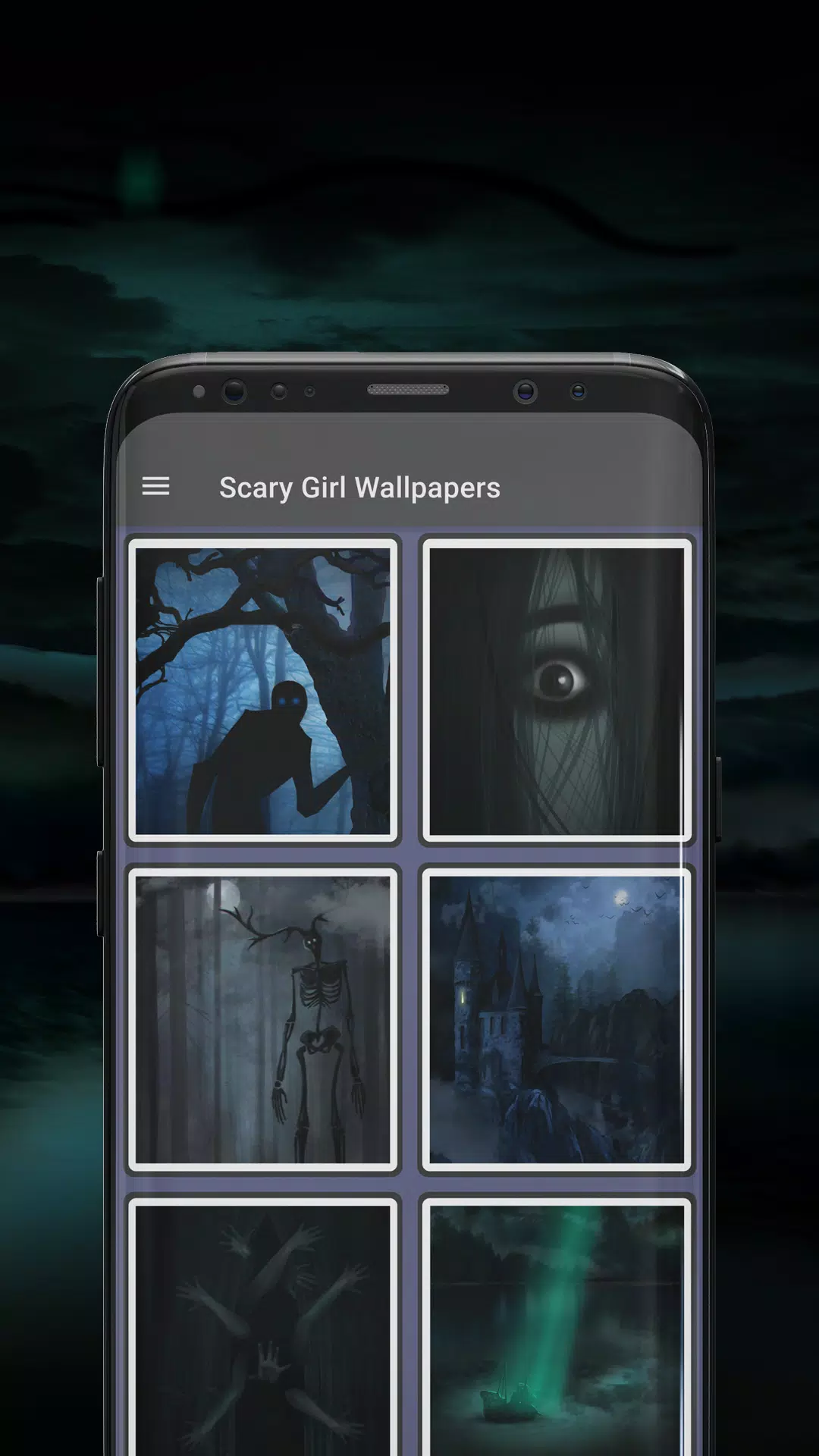 Scary Girl wallpapers ဖန်သားပြင်ဓာတ်ပုံ 2