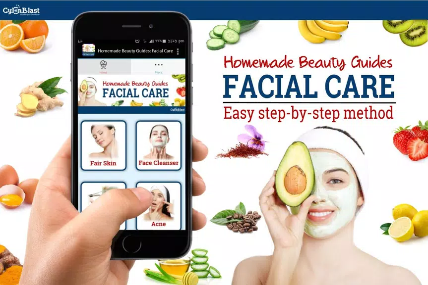 Homemade Beauty: Facial Care Screenshot 0