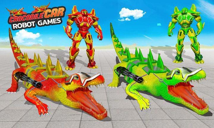 Robot Game Transform Crocodile 스크린샷 3