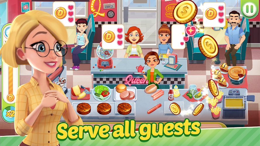 Delicious World - Cooking Game Captura de tela 2