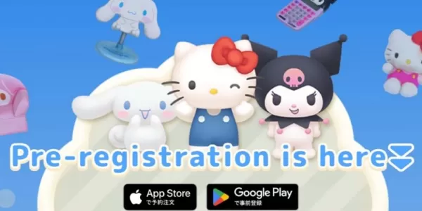 Hello Kitty Merch Match可让您在一个混乱的比赛中收集可爱的Sanrio商品，现在正在预注册