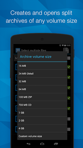 B1 Archiver zip rar unzip স্ক্রিনশট 1