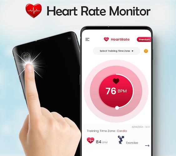 Heart Rate Monitor BPM Tracker স্ক্রিনশট 0