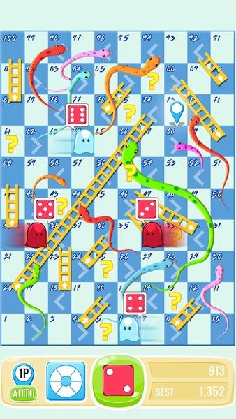 Snakes and Ladders the game Tangkapan skrin 0