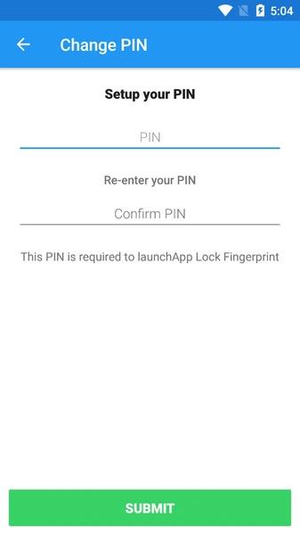 Fingerprint App Lock Screenshot 1