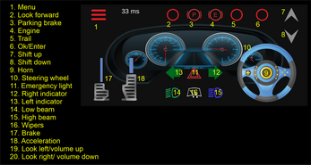 Steering Wheel Emulator(Euro Truck) Ảnh chụp màn hình 2