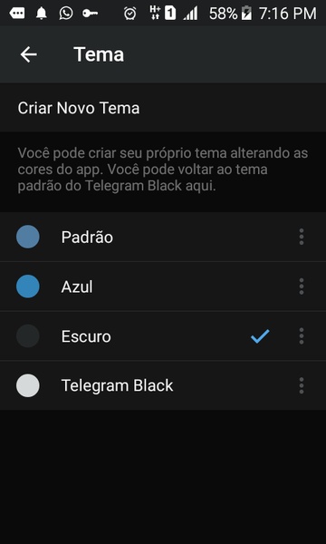 Telegram Black Screenshot 3