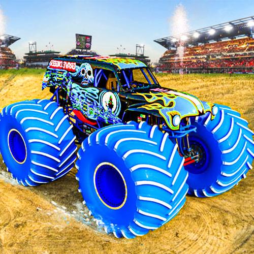 Extreme Monster Truck Game 3D Ekran Görüntüsü 0