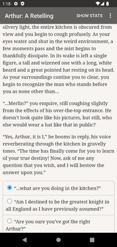 Arthur: A Retelling Capture d'écran 0