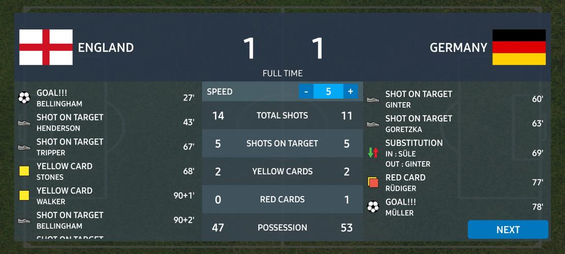 World Football Simulator ဖန်သားပြင်ဓာတ်ပုံ 3