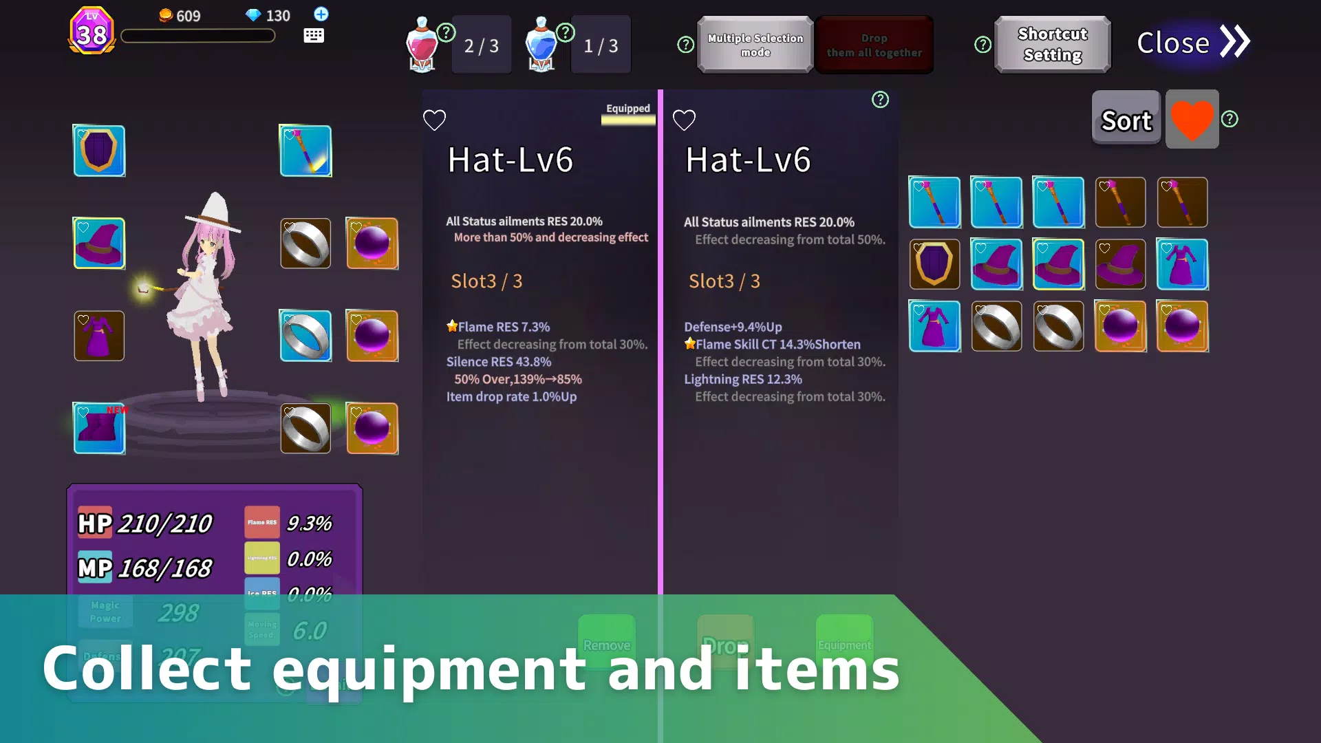 Witch & Fairy Dungeon Ảnh chụp màn hình 3