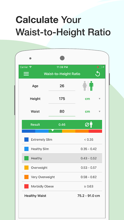 BMI Calculator: Weight Tracker Ảnh chụp màn hình 2