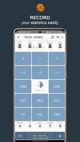 Statastic Basketball Tracker Скриншот 0