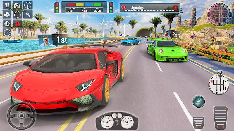 Super Car Racing 3d: Car Games Ekran Görüntüsü 1