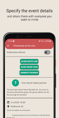 Secret Santa Helper App Zrzut ekranu 0