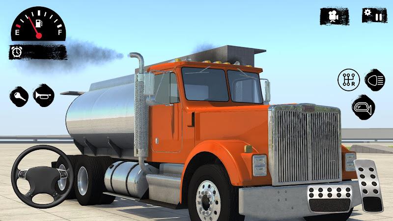 Offroad Oil Tanker Truck Sim Screenshot 0