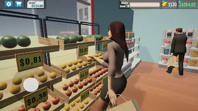 Supermarket Manager Simulator Schermafbeelding 1