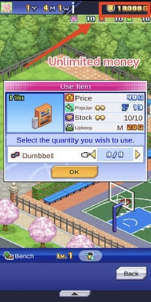 Basketball Club Story Mod Screenshot 1