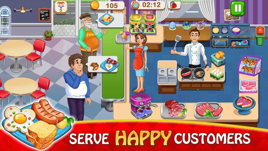 Master Chef Kitchen Games Cook 스크린샷 0