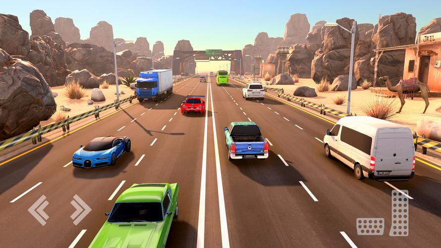 Real Highway Car Racing Games 螢幕截圖 1