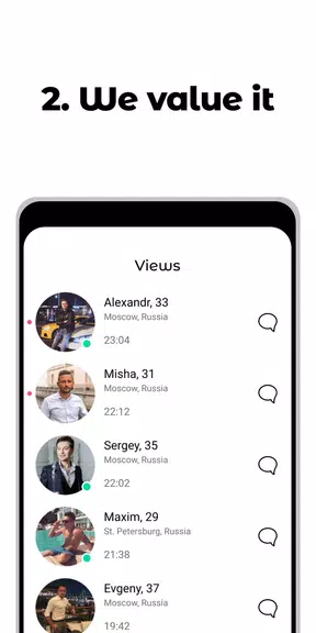 Denim - premium dating app スクリーンショット 2