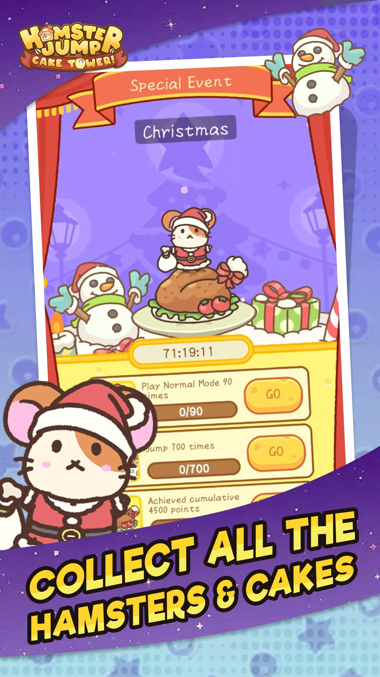 Hamster Jump: Cake Tower! スクリーンショット 0