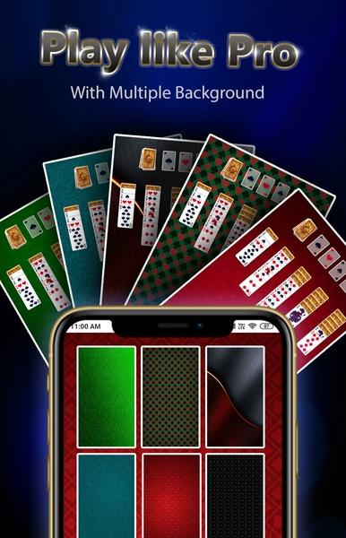 Solitaire - Offline Card Game ဖန်သားပြင်ဓာတ်ပုံ 1