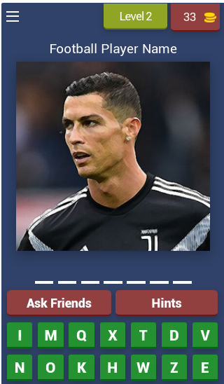 Football Player Quiz Screenshot 2