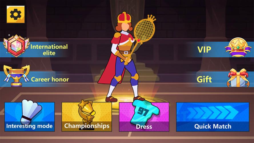 Badminton Hero-Championship Capture d'écran 0